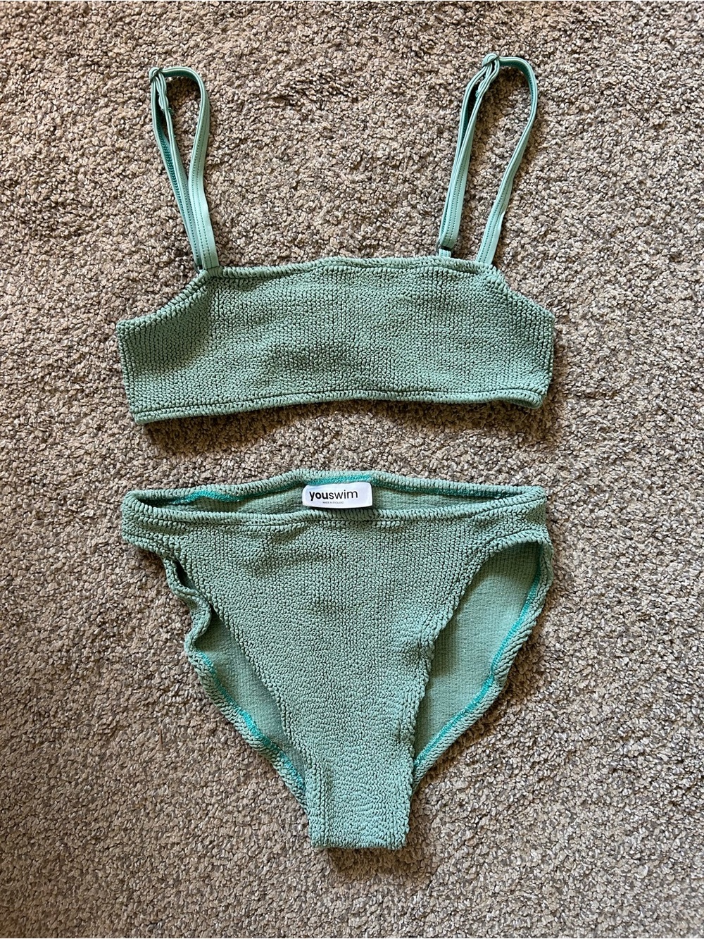 Youswim Sage Green Poise swimsuit